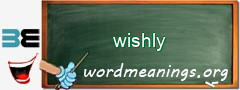 WordMeaning blackboard for wishly